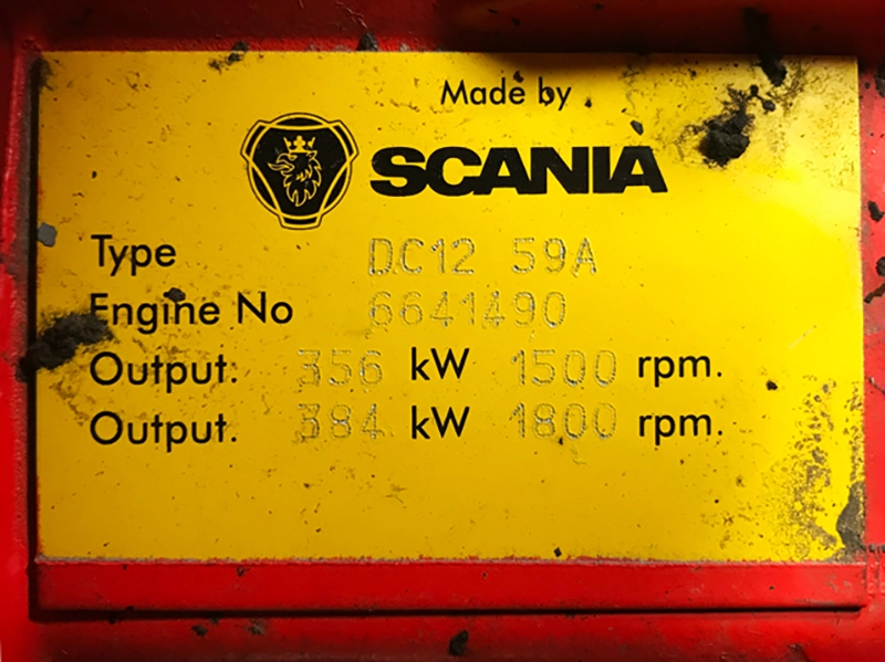 JCB Scania Diesel Generator 400kVA