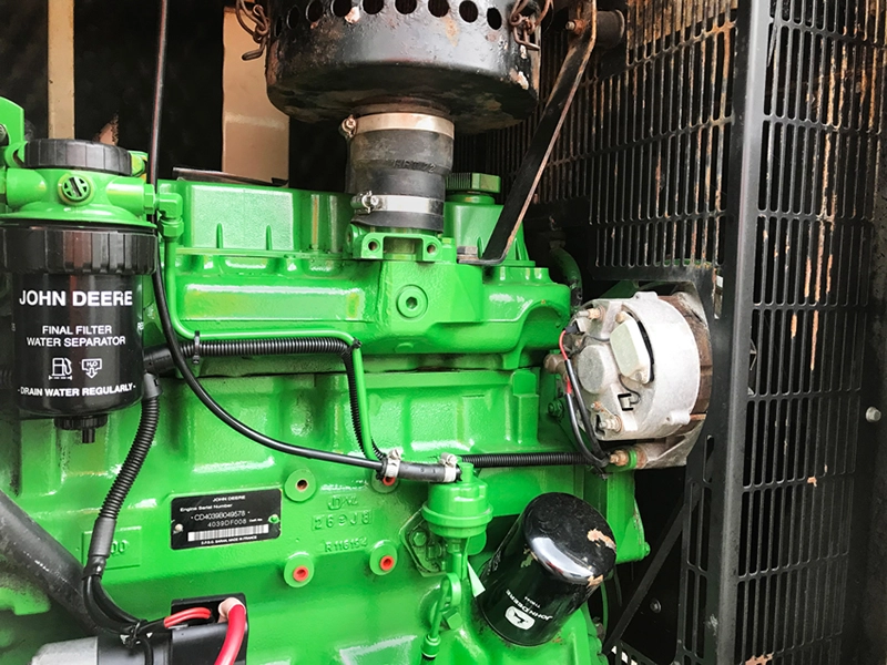 Used Aksa John Deere Diesel Generator 40kVA