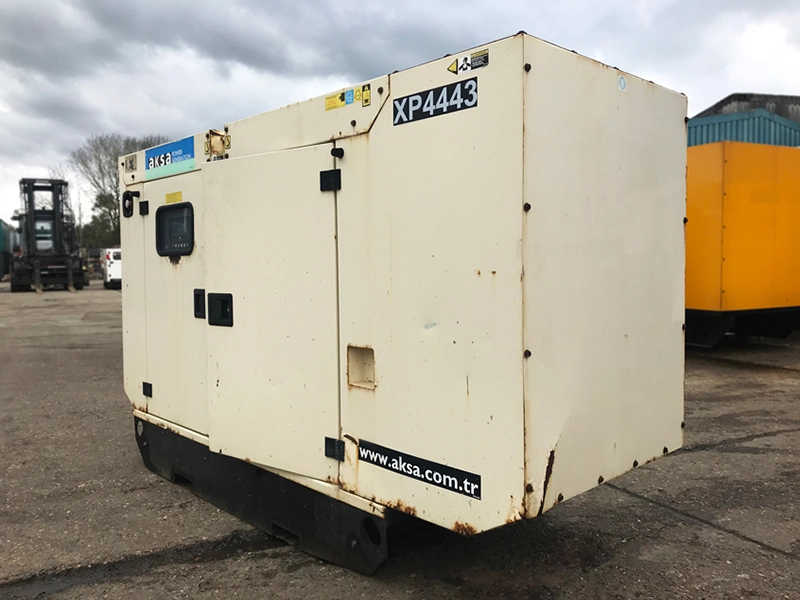 Used Aksa John Deere Diesel Generator 40kVA