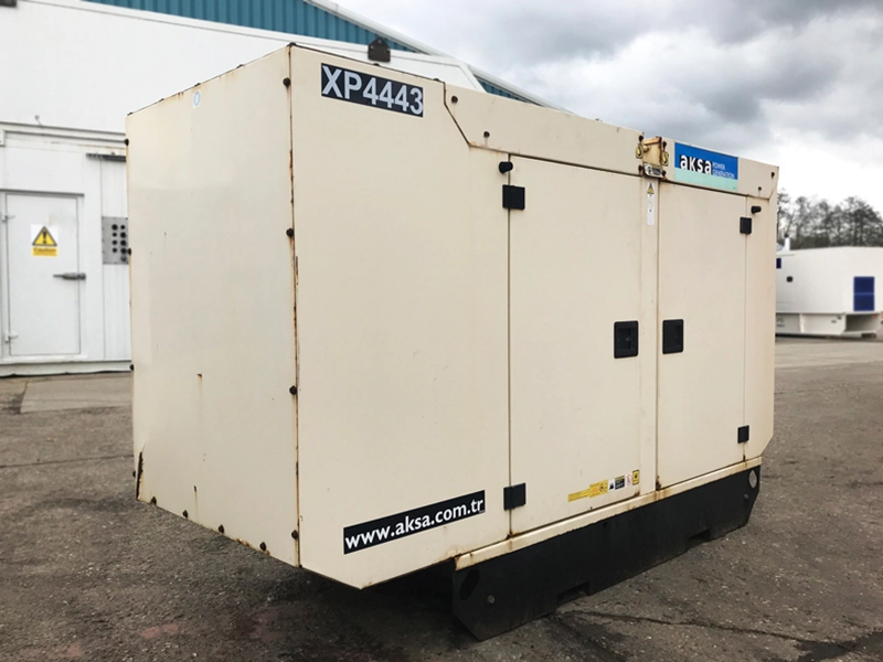 Used Aksa John Deere Diesel Generator 40kVA