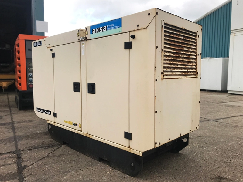 Used Aksa John Deere Diesel Generator 40kVA