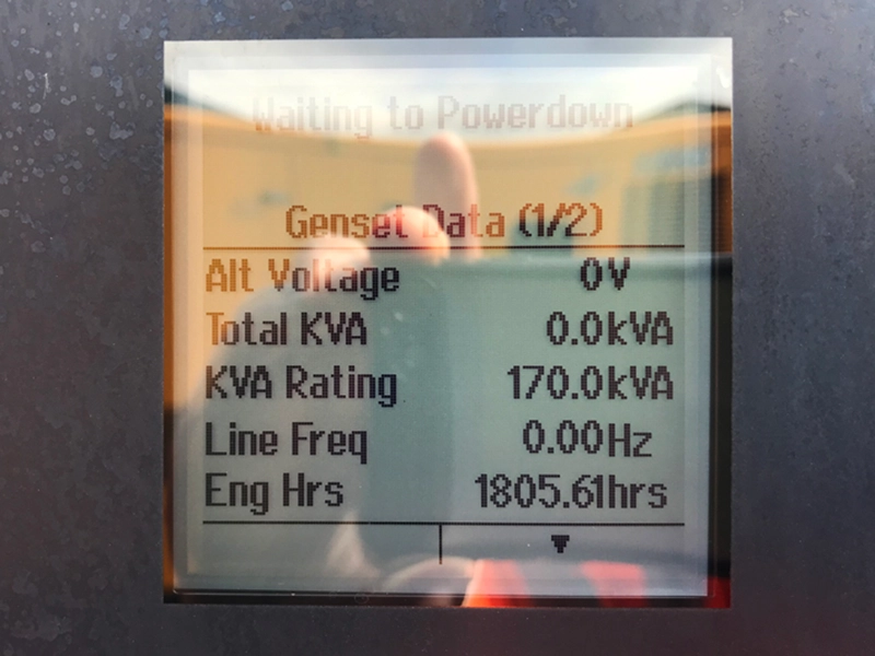 Used Cummins 170kVA Diesel Generator