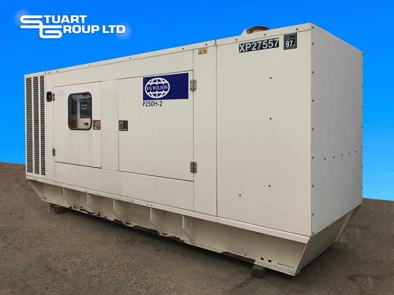 Sold FG Wilson P250H-2 250kVA Diesel Generator - XP27557 | Stuart Group Ltd