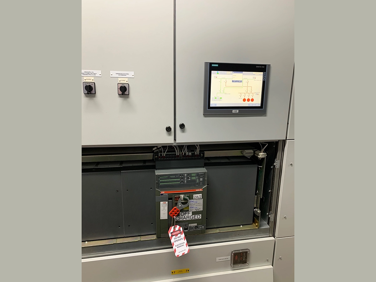 Used ABB / Siemens LV Power Distribution Panel