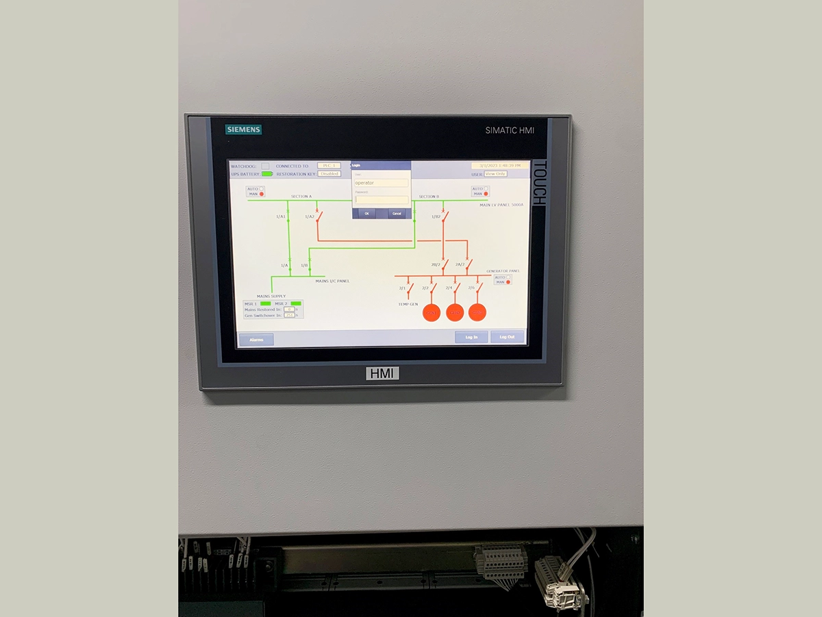 Used ABB / Siemens LV Power Distribution Panel