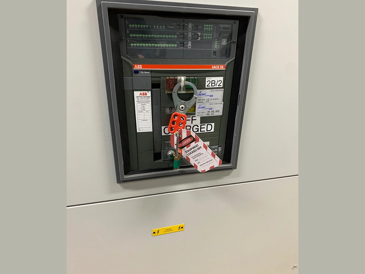 Used ABB / Siemens LV Power Distribution Panel