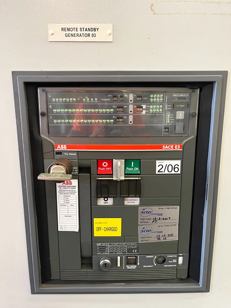 Used ABB / Siemens LV Power Distribution Panel