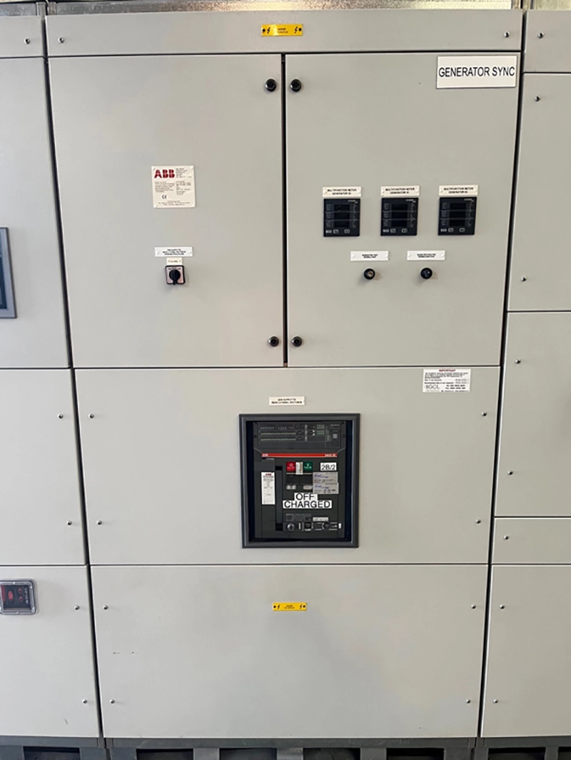 Used ABB / Siemens LV Power Distribution Panel