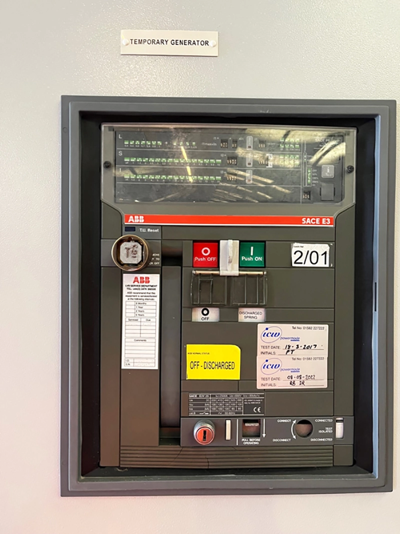 Used ABB / Siemens LV Power Distribution Panel