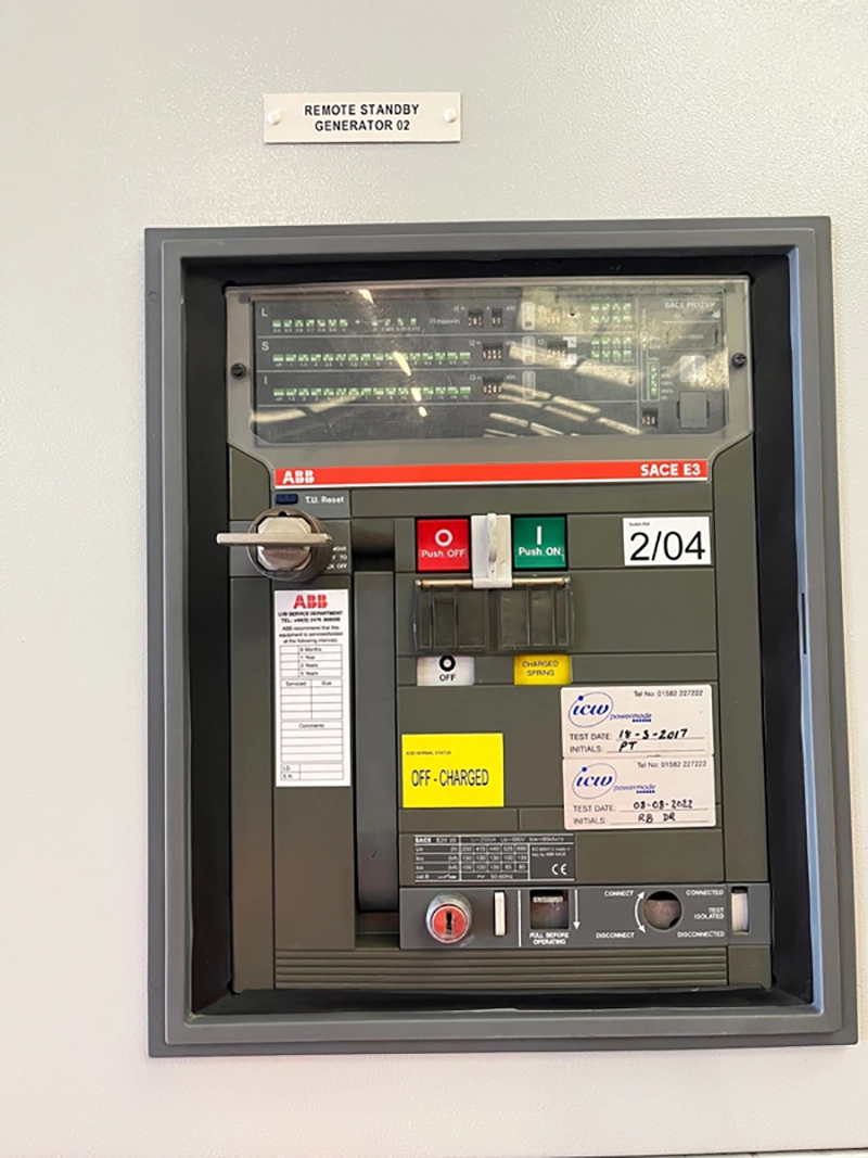 Used ABB / Siemens LV Power Distribution Panel