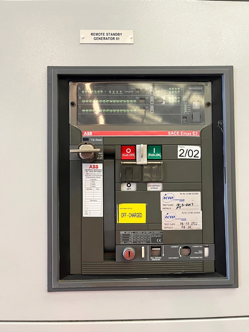 Used ABB / Siemens LV Power Distribution Panel