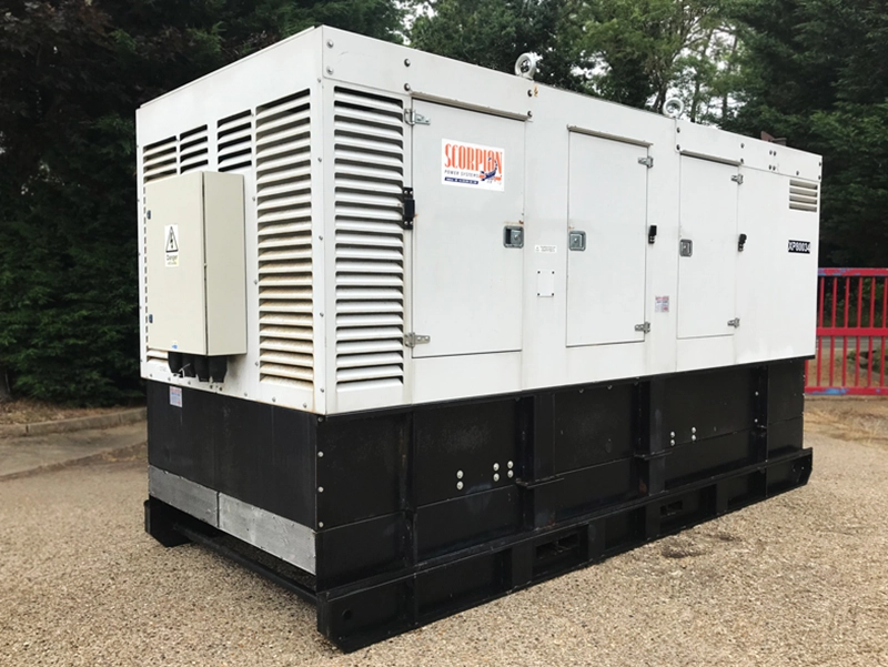 Used Scorpion MAN 800kVA Diesel Generator