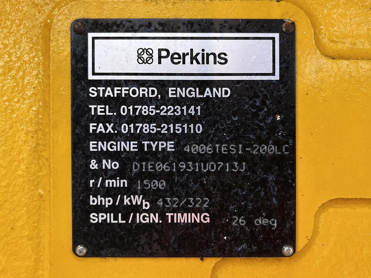 Used Perkins 4006TESI-200LC Engine