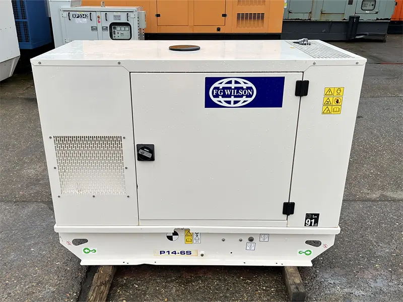 Used FG Wilson Perkins 14kVA Diesel Generator for Sale | Stuart Group Ltd