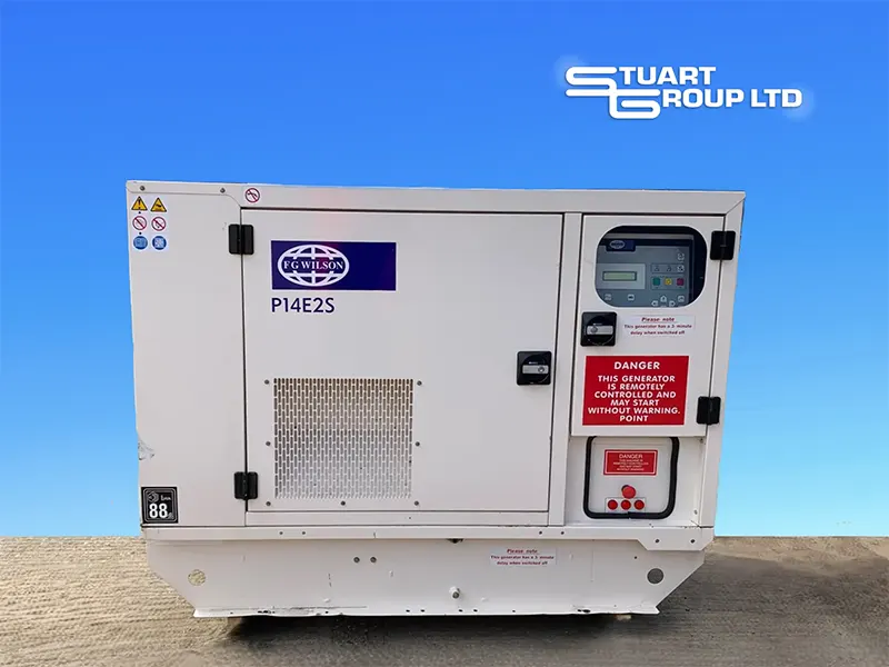 Used FG Wilson 14kVA Diesel Generator for Sale | Stuart Group Ltd