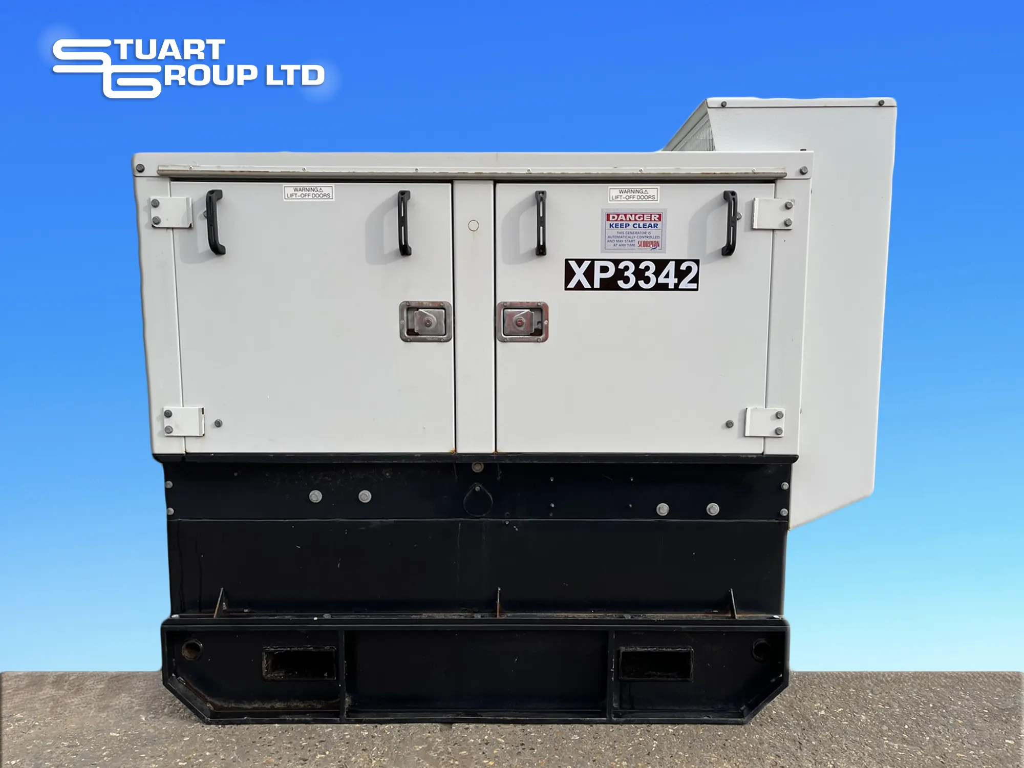 Used Scorpion 35kVA Diesel Generator | Stuart Group Ltd