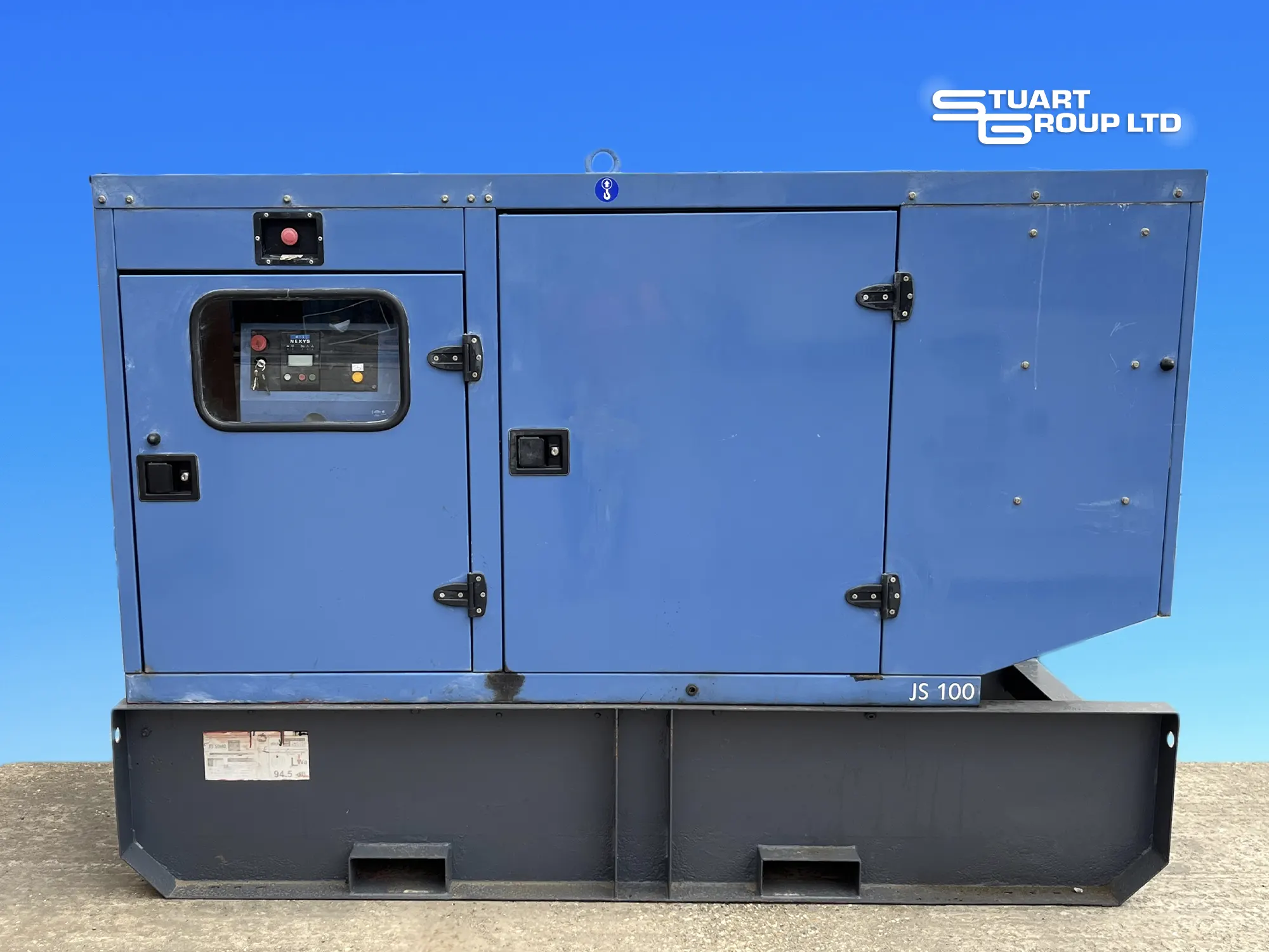 Used SDMO 110kvA Diesel Generator for Sale | Stuart Group Ltd