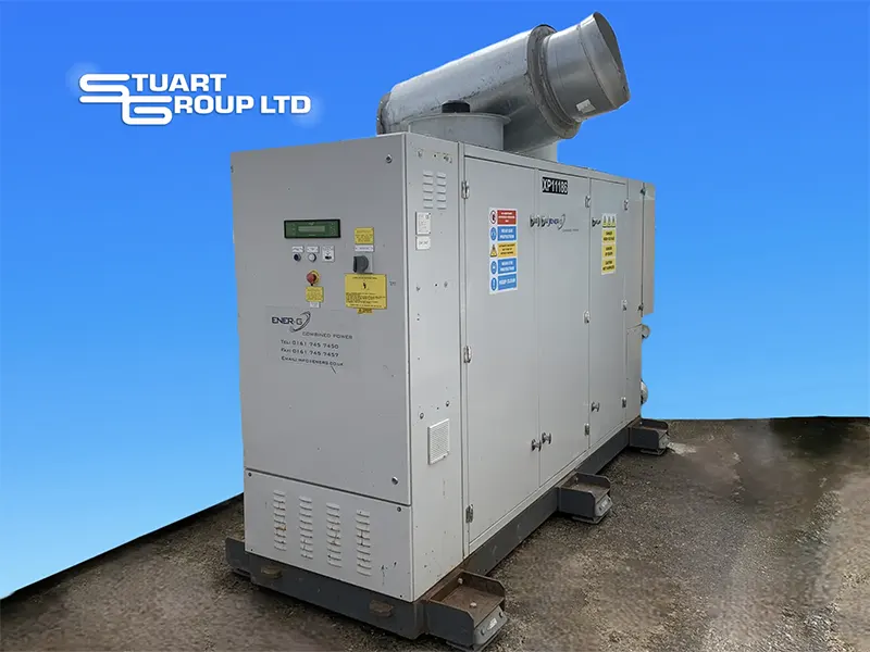 Used ENER.G 85kVA Gas Generator for Sale | Stuart Group Ltd