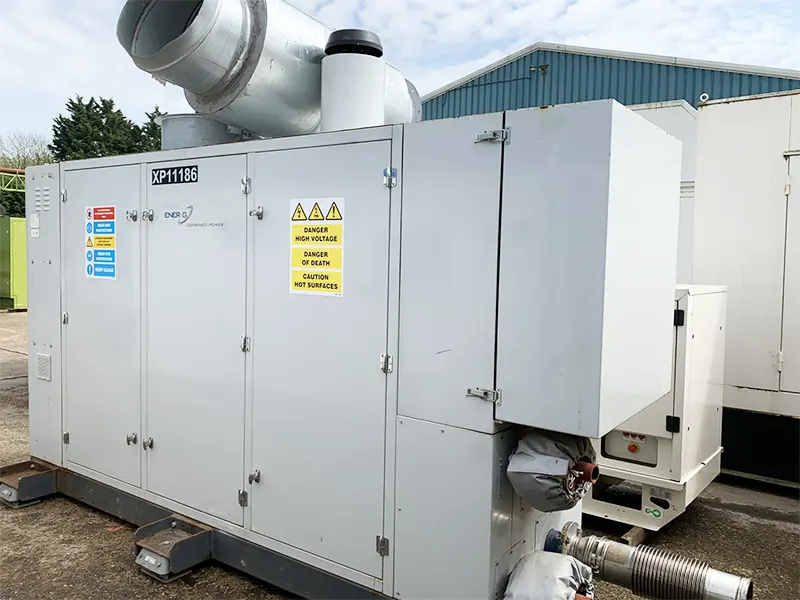 Used ENER.G 85kVA Gas Generator for Sale | Stuart Group Ltd