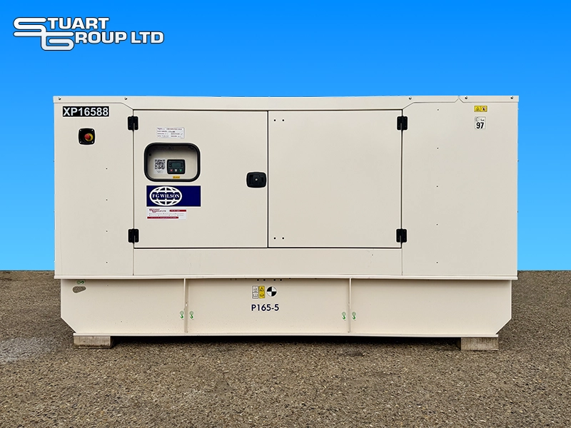 Used FG Wilson P165-5 Perkins 165kVA Diesel Generator