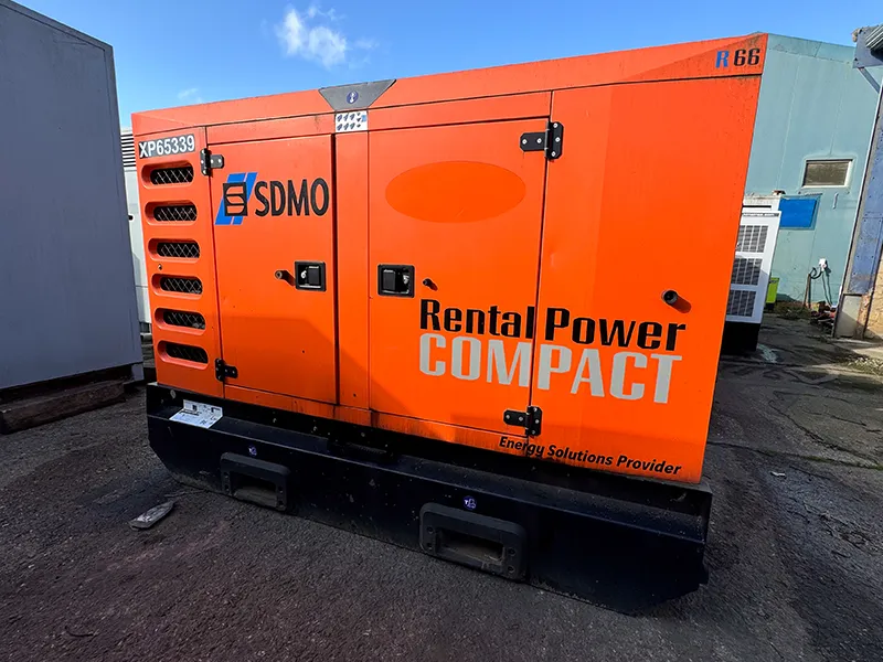 Used SDMO John Deere 66kVA Diesel Generator