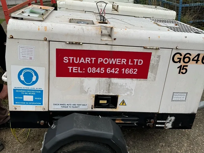 Used ArcGen Kubota 16.5kVA Diesel Generator