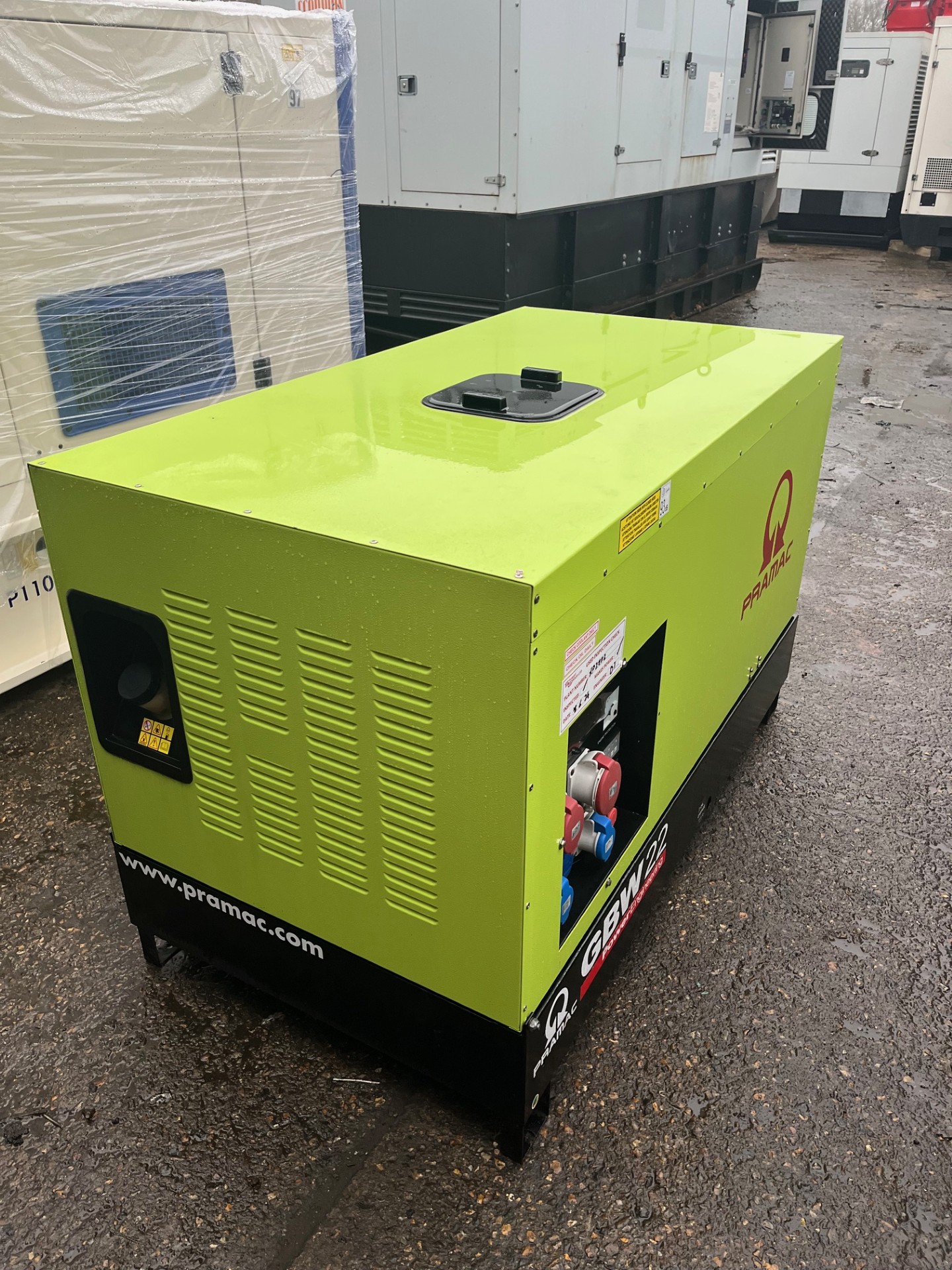 Used Pramac Yanmar Diesel Generator