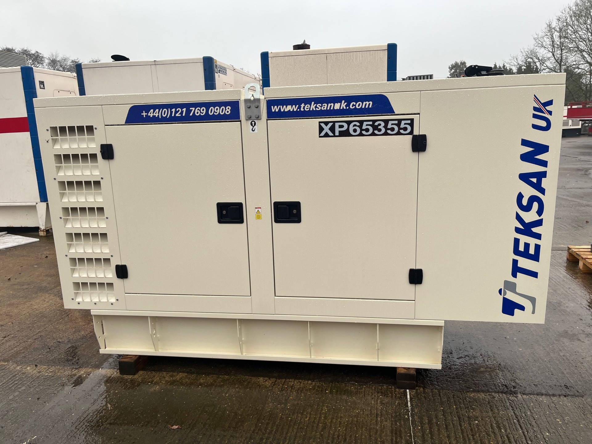 Used Teksan Perkins 88kVA Diesel Generator