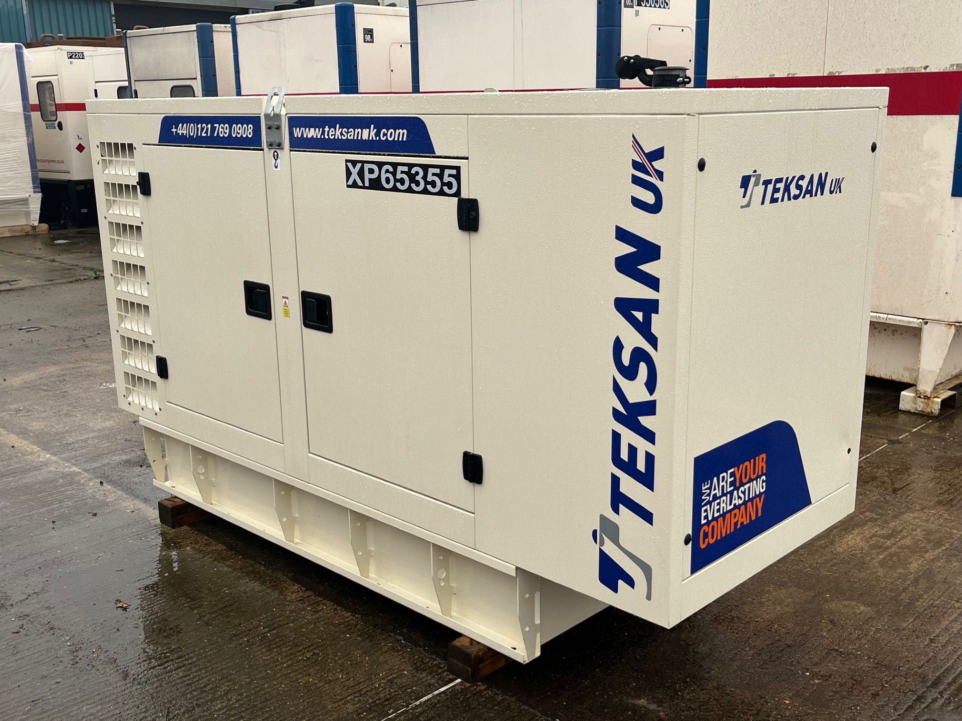 Used Teksan Perkins Diesel Generator for sale