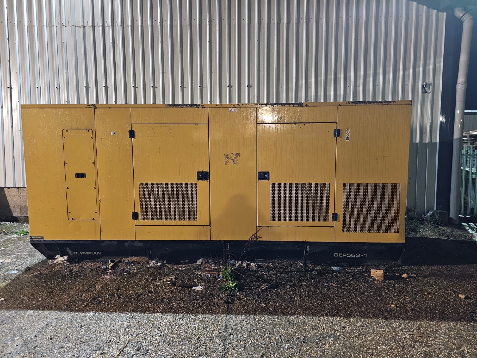 Used diesel generator