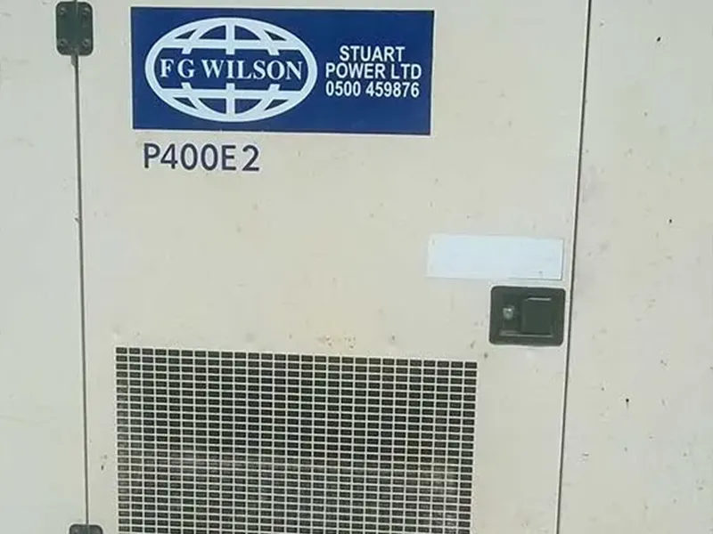 Used FG Wilson 400kVA Diesel Generator