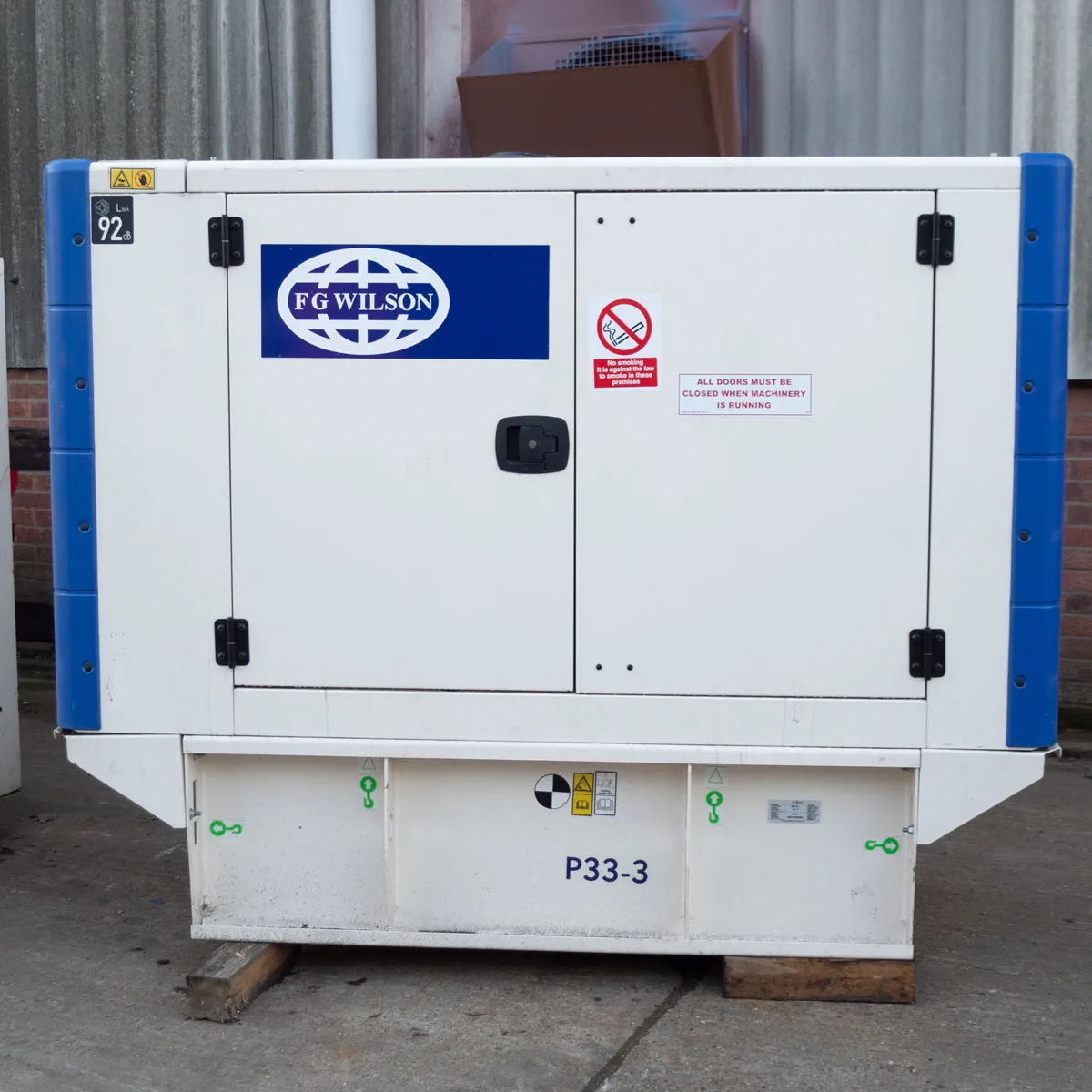 Used FG Wilson 26kVA Diesel Generator