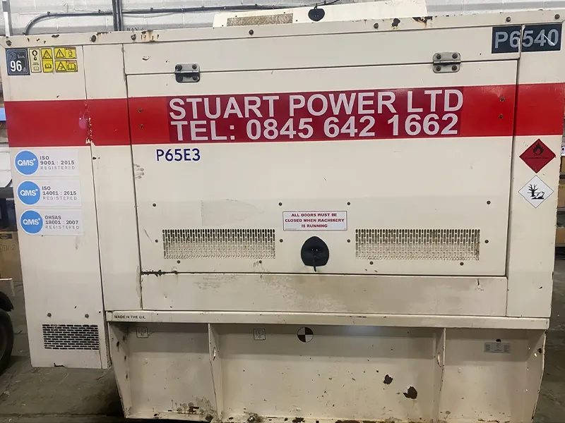 Used FG Wilson 65kVA Diesel Generator