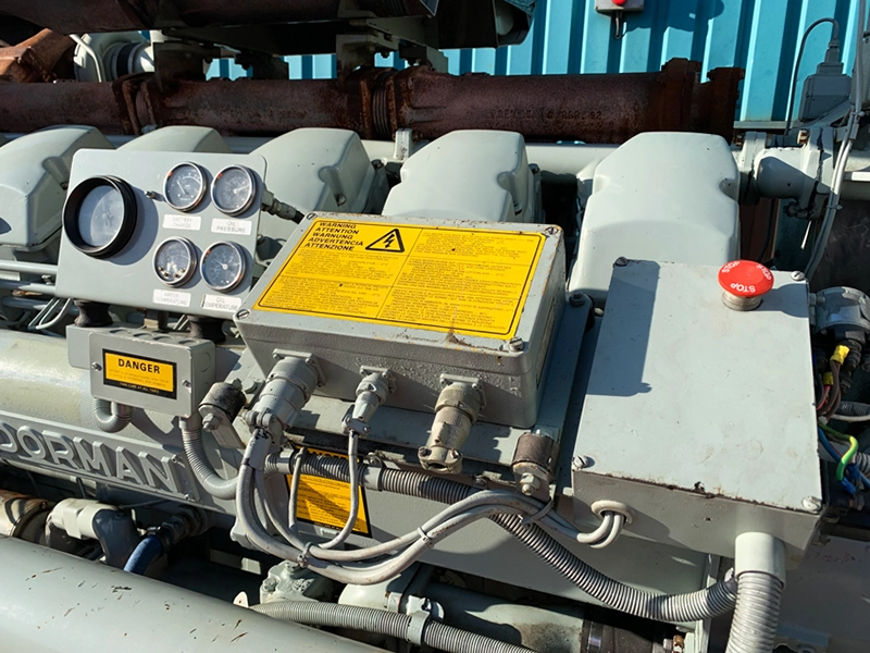 Used Puma Power Plant Diesel Generator 1650kVA