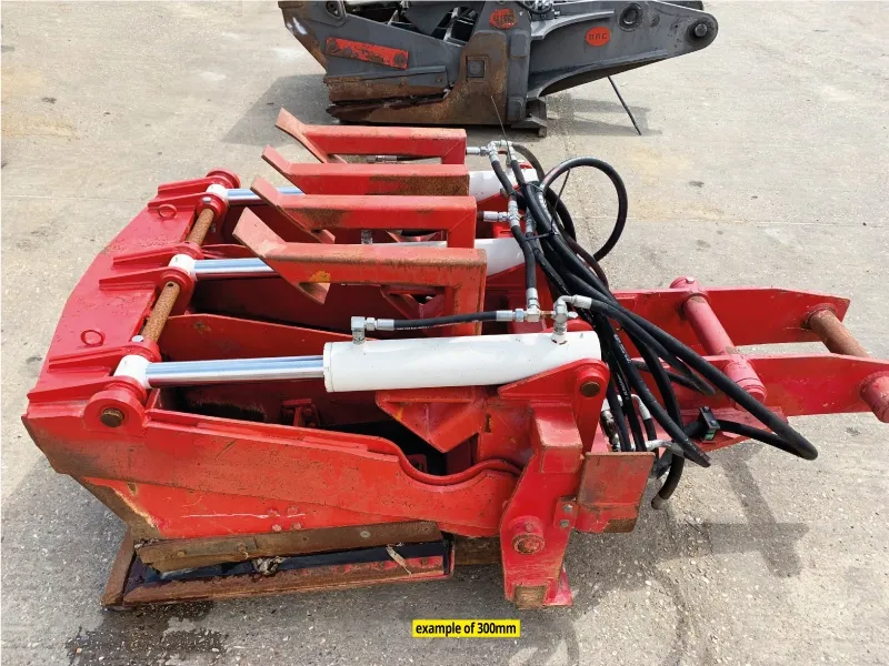 Used Small Shear Grab