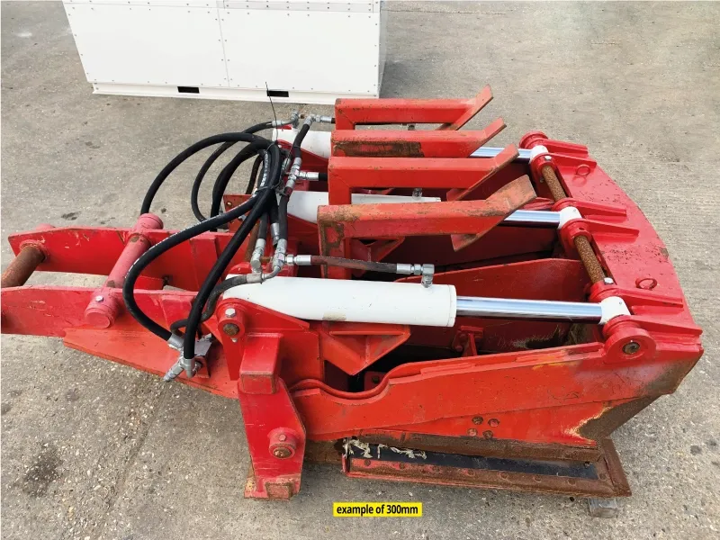 Used Small Shear Grab