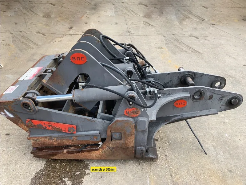 Used Large Shear Grab