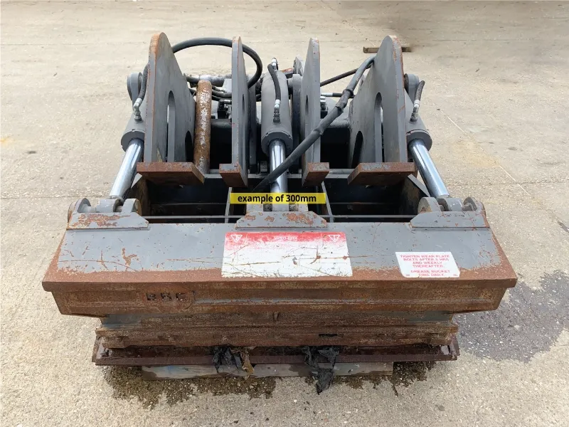 Used Large Shear Grab