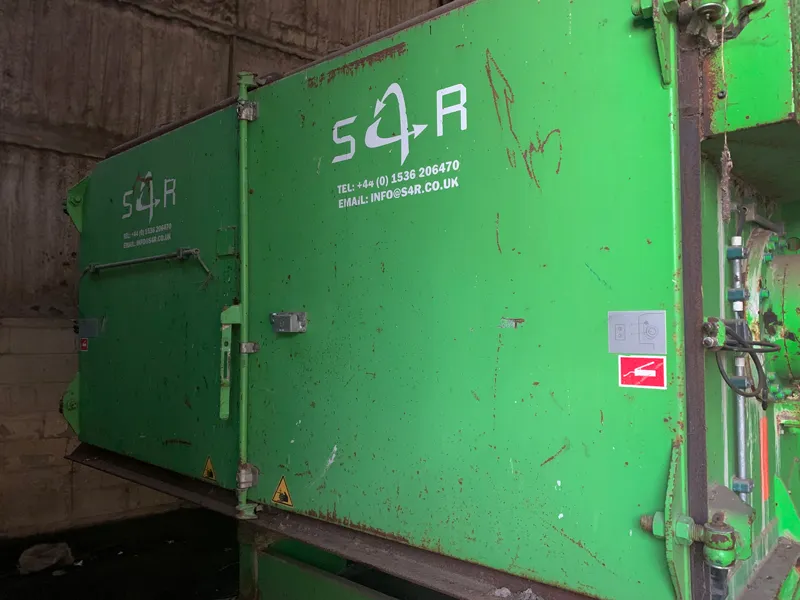 Used Vecoplan VAZ 2500 Waste Shredder