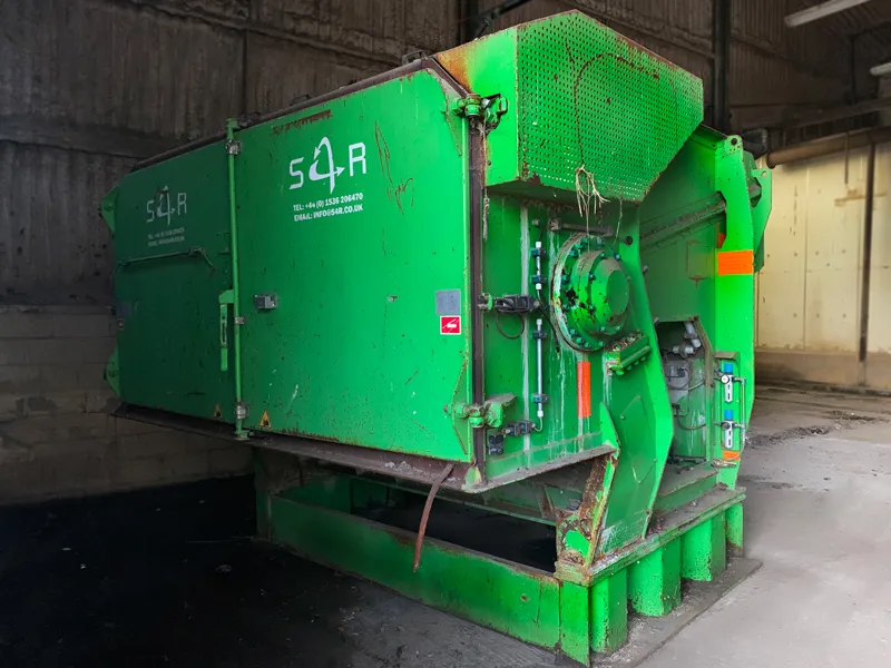 Used Vecoplan VAZ 2500 Waste Shredder