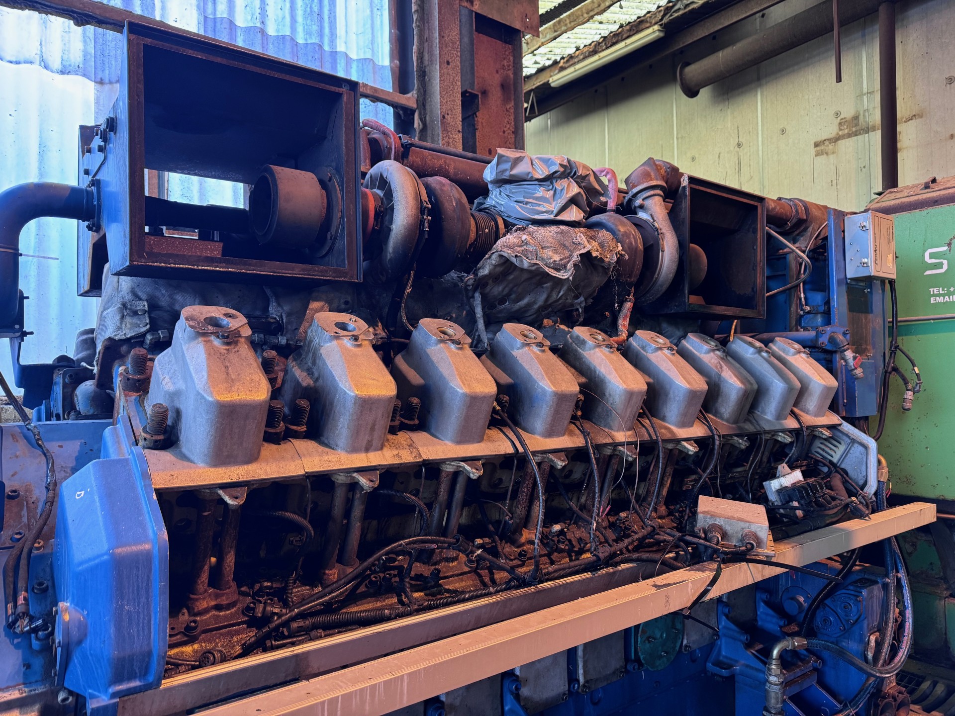 Used Cummins Wartsila Gas Generator for sale