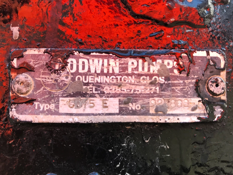 Used Godwin CD75E Pump