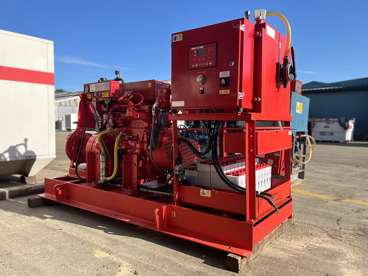 Used Armstrong 5x4x10 Fire Pump