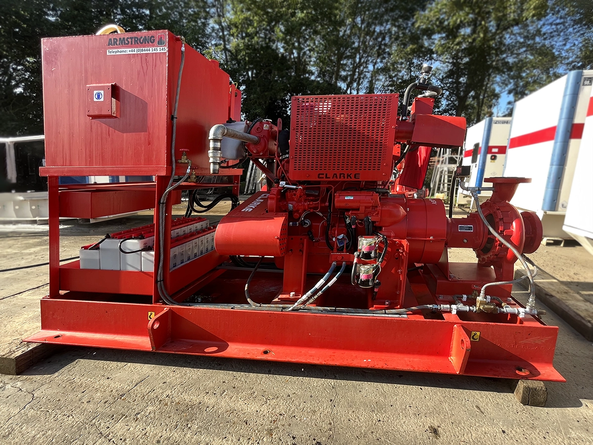 Used Armstrong 5x4x10 Fire Pump