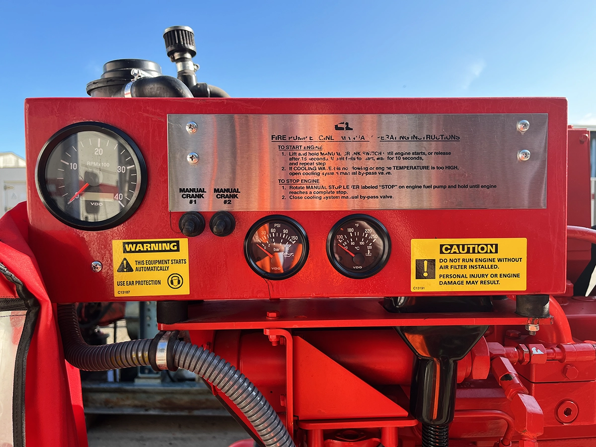 Used Armstrong 5x4x10 Fire Pump