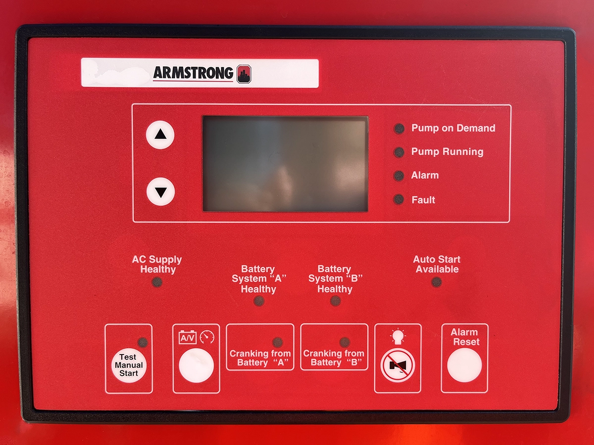 Used Armstrong 5x4x10 Fire Pump