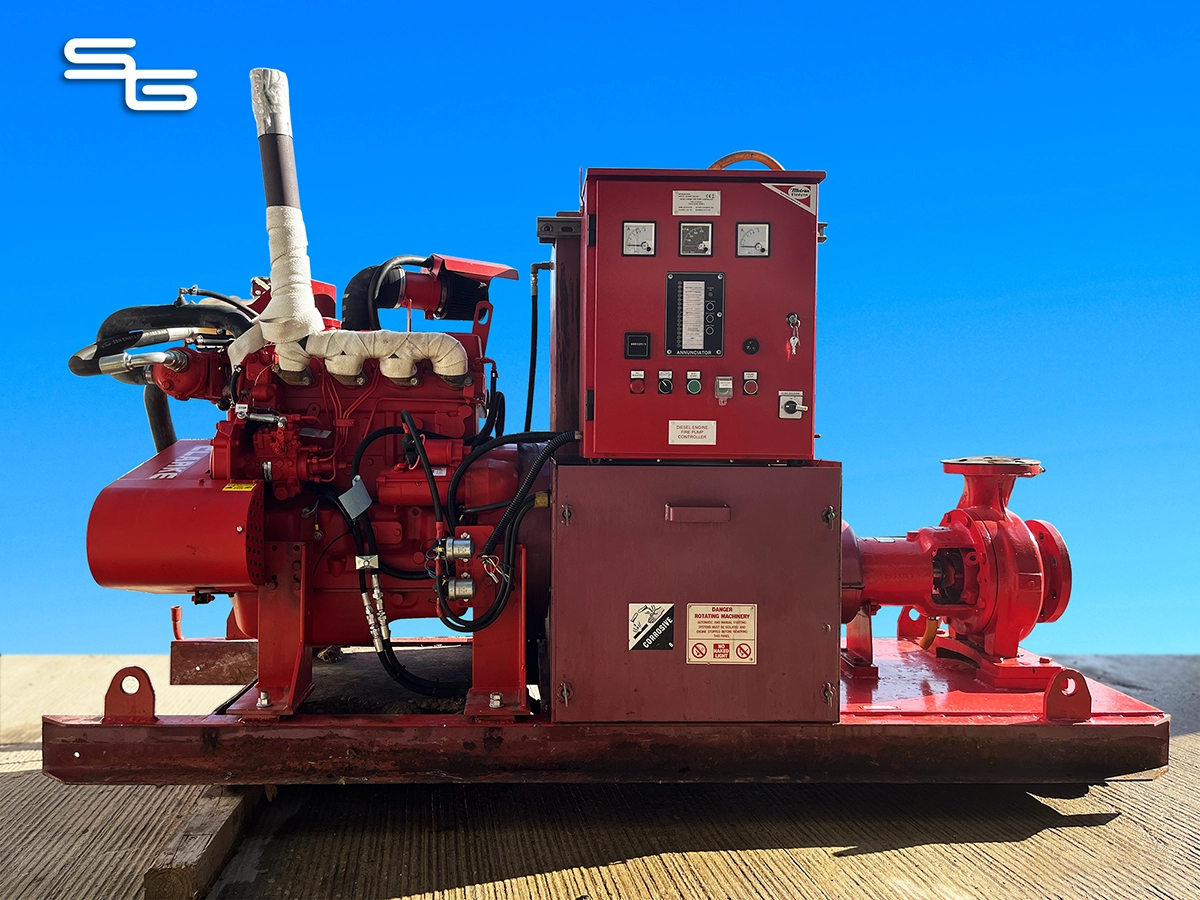 Used SPP 100WPL250 Fire Pump