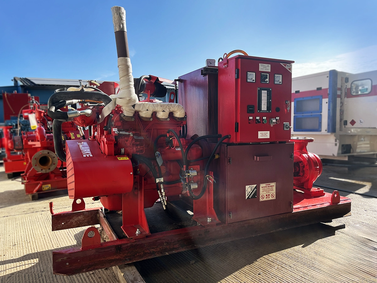 Used SPP 100WPL250 Fire Pump