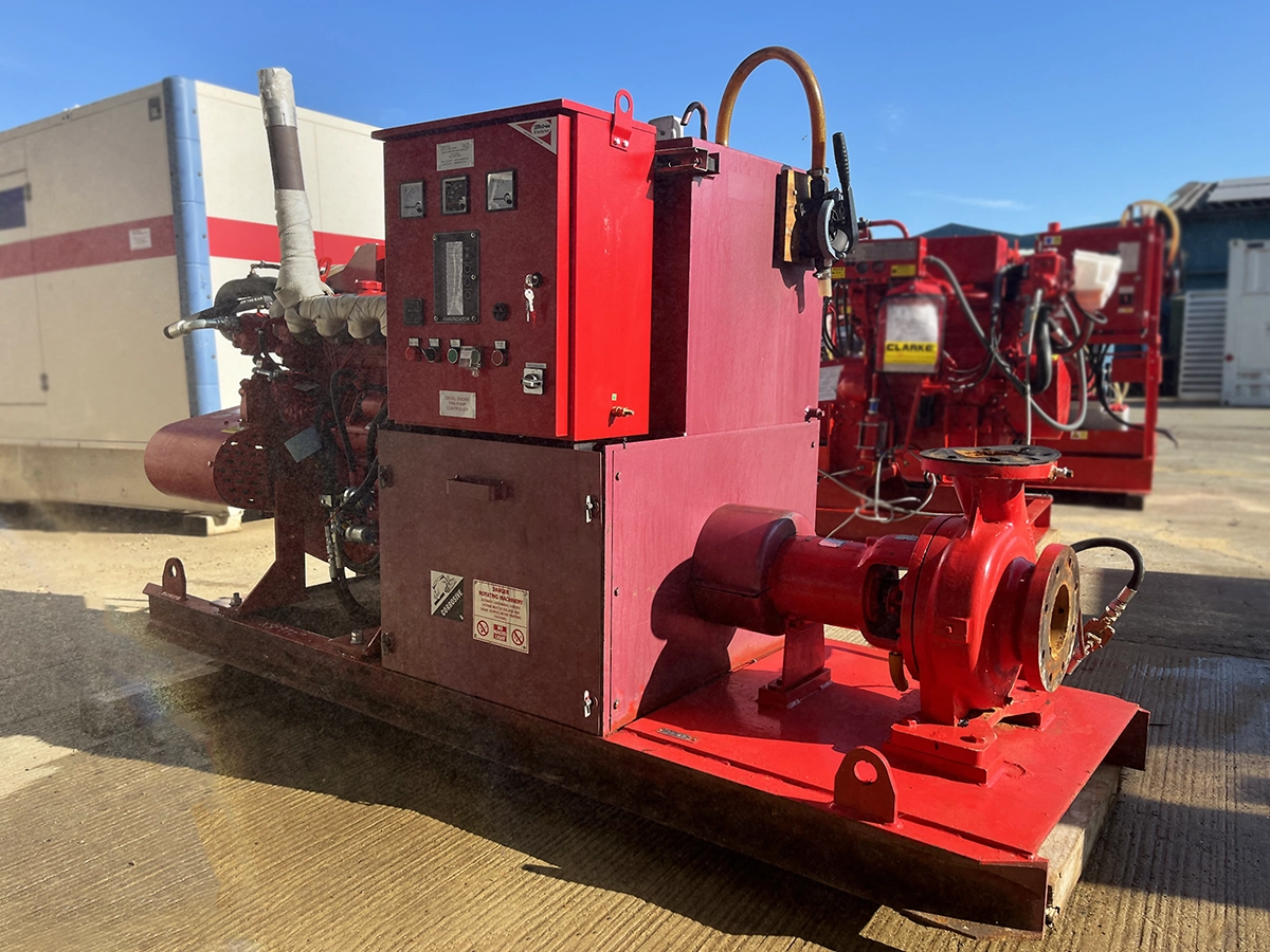 Used SPP 100WPL250 Fire Pump