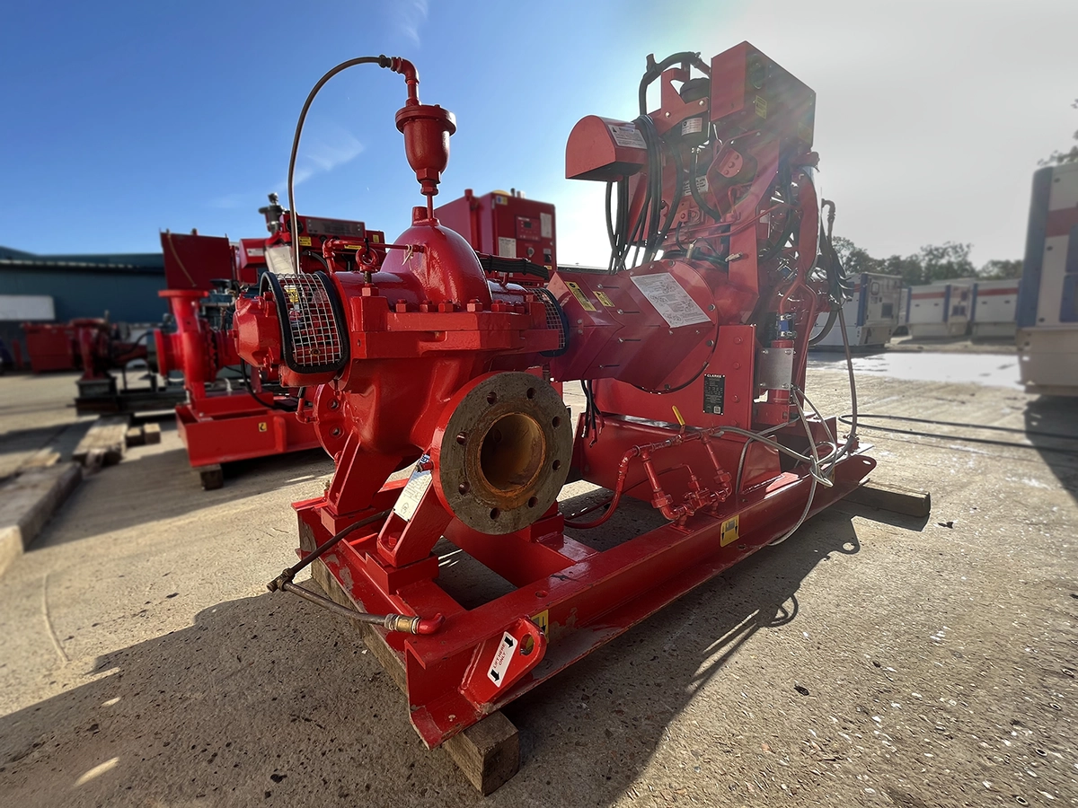 Used SPP TD15A Fire Pump